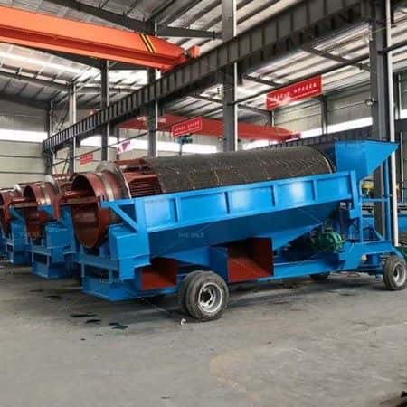 Mobile Trommel Gold Washing Plant